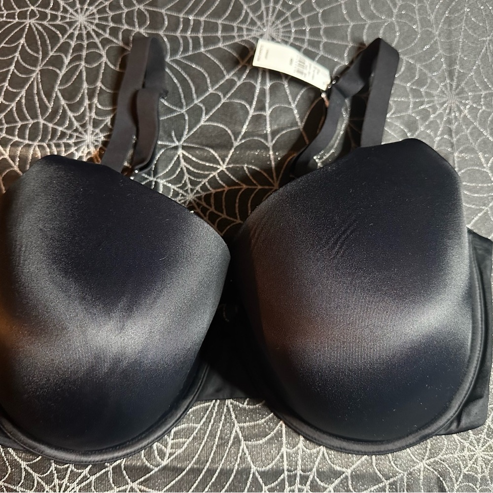 Old Navy Black Satin Bra